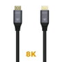 Aisens Cable HDMI V2.1 Ultra Alta Velocidad 8K@60Hz 48Gbps 0.5m Gris/Negro